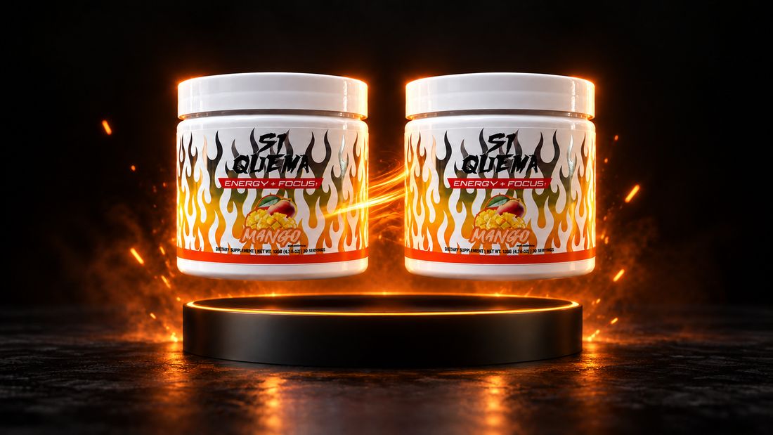 Sí Quema Mango thermogenic fat burner powder, two-pack