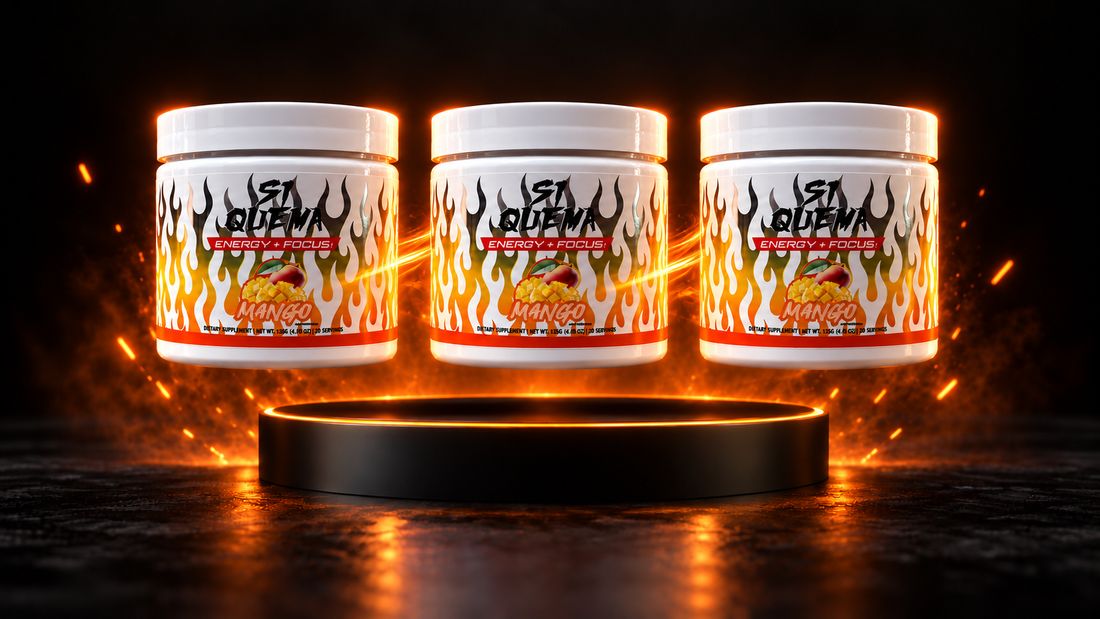 Sí Quema Mango thermogenic fat burner powder, three-pack