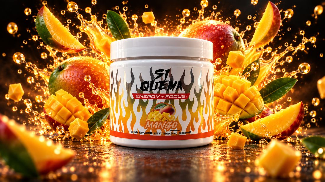 Sí Quema Mango thermogenic fat burner powder, tub