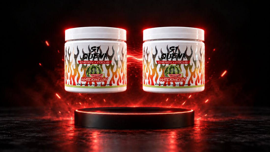 Sí Quema Watermelon thermogenic fat burner powder, two-pack